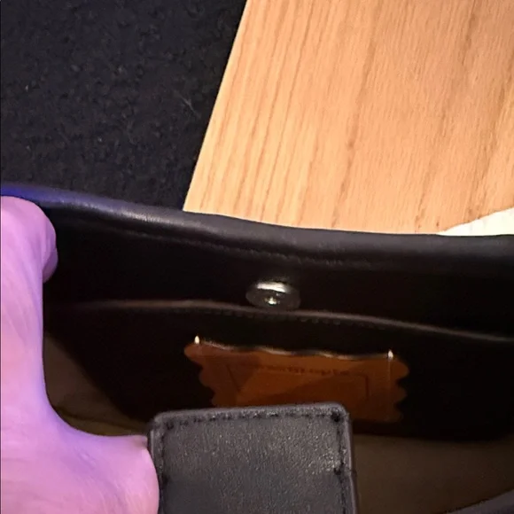 ๐ฏ Authentic Coach Black and White Checkered Women's Leather Bag. Coachtopia - Picture 11 of 14